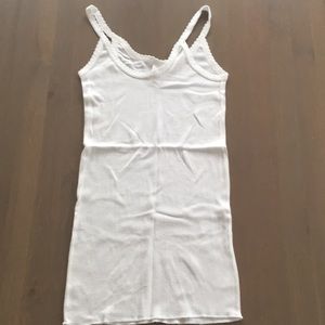 White cotton tank Alt Bella swan handmaids June